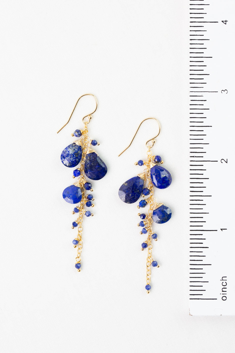 One Of A Kind Lapis Dangle Earrings