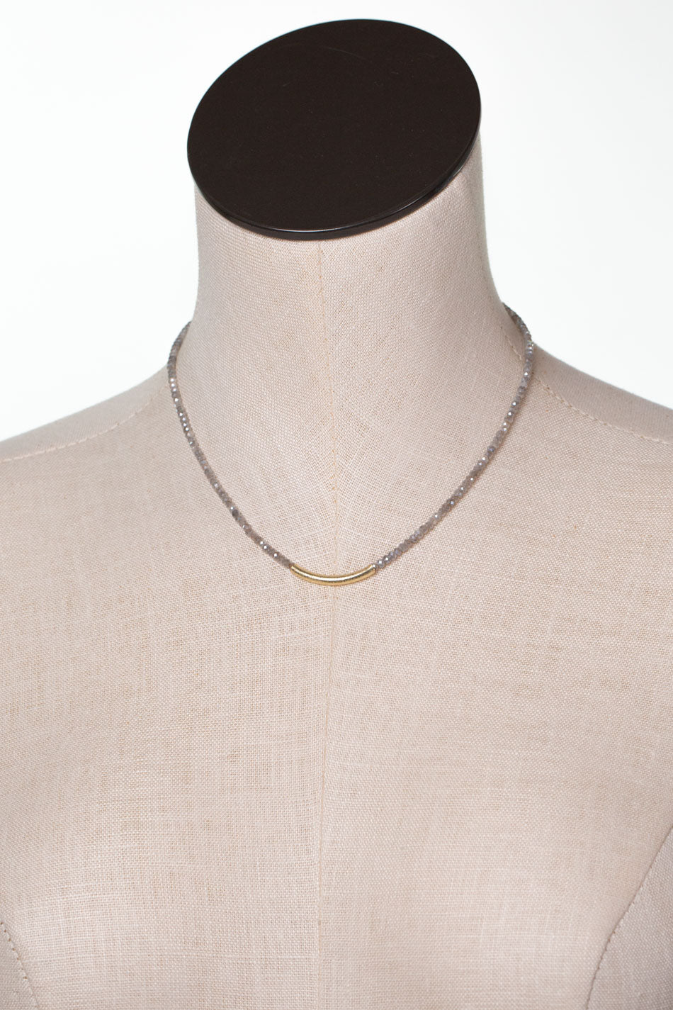 Equinox 15-17" Moonstone Simple Necklace