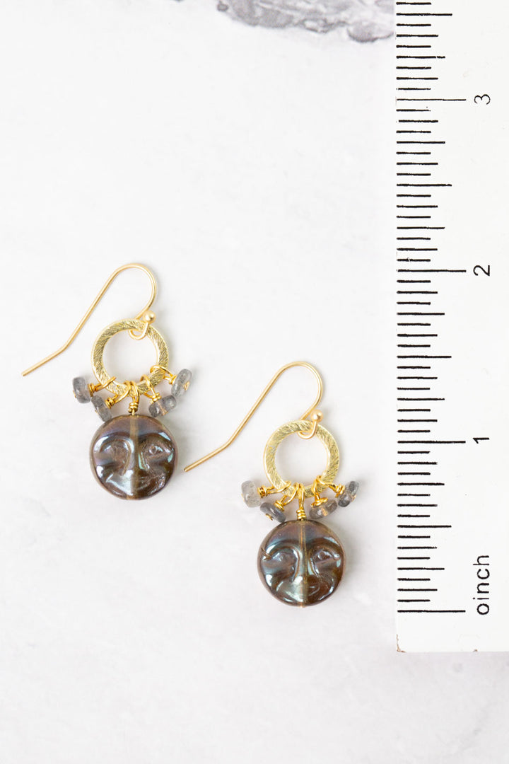 Equinox Labradorite Dangle Earrings
