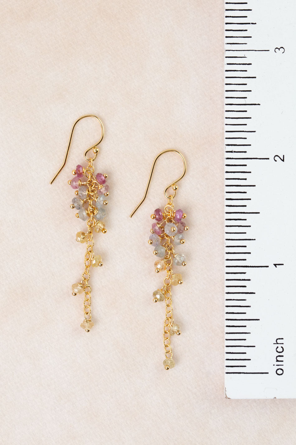 One Of A Kind Sapphire Dangle Earrings