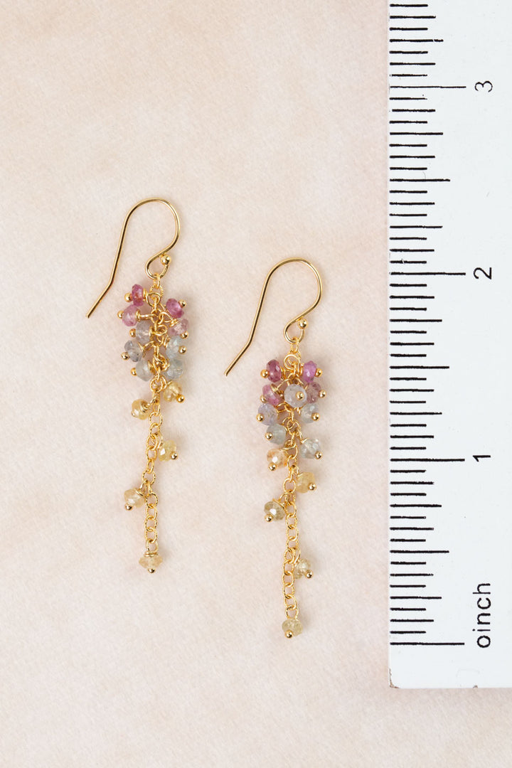 One Of A Kind Sapphire Dangle Earrings
