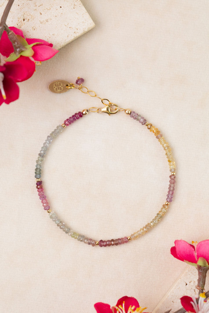 One Of A Kind 7.5-8.5" Sapphire Simple Bracelet