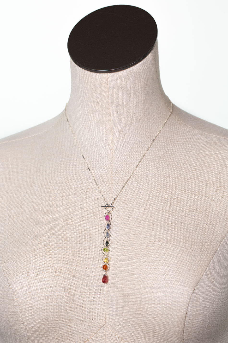 One Of A Kind 19" Sapphire Simple Necklace