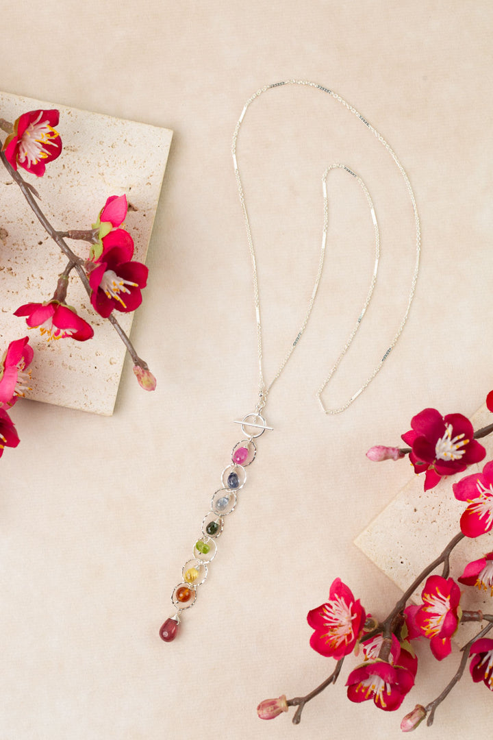 One Of A Kind 19" Sapphire Simple Necklace