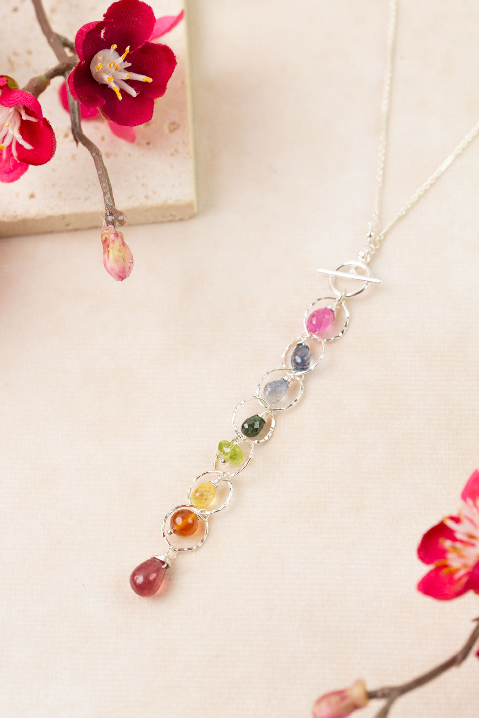 One Of A Kind 19" Sapphire Simple Necklace