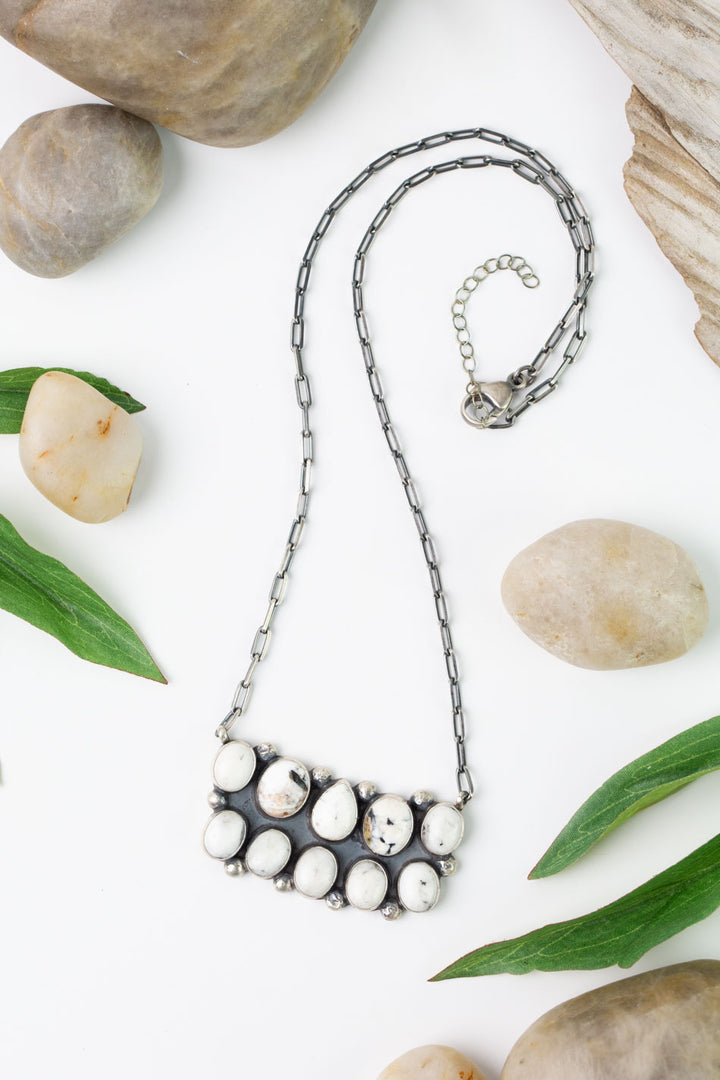 Aaron Robertson 20" White Buffalo Necklace