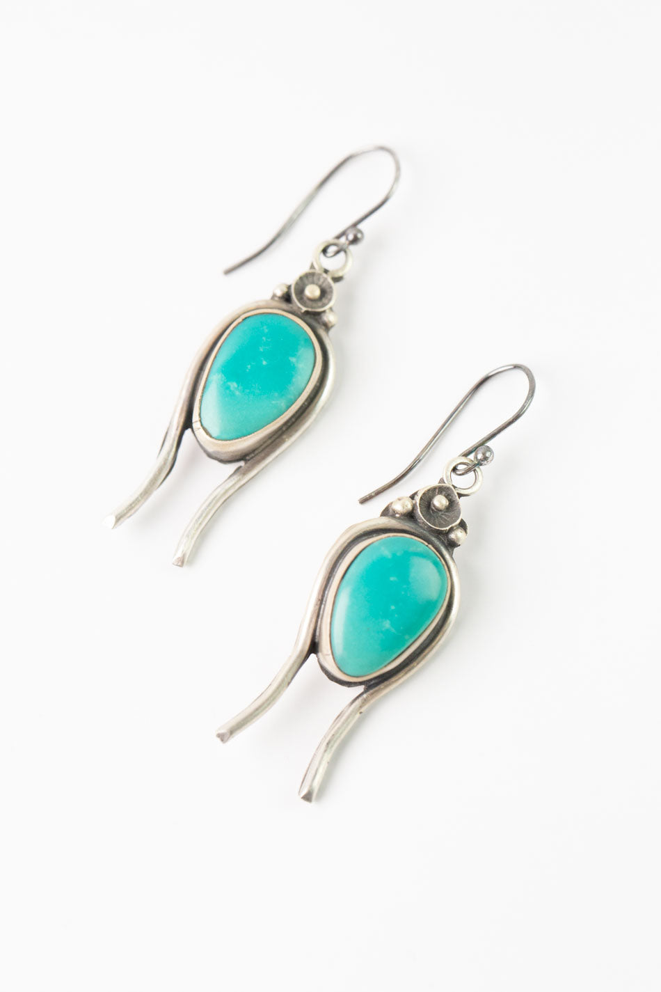 Native American Kingman Turquoise Earrings