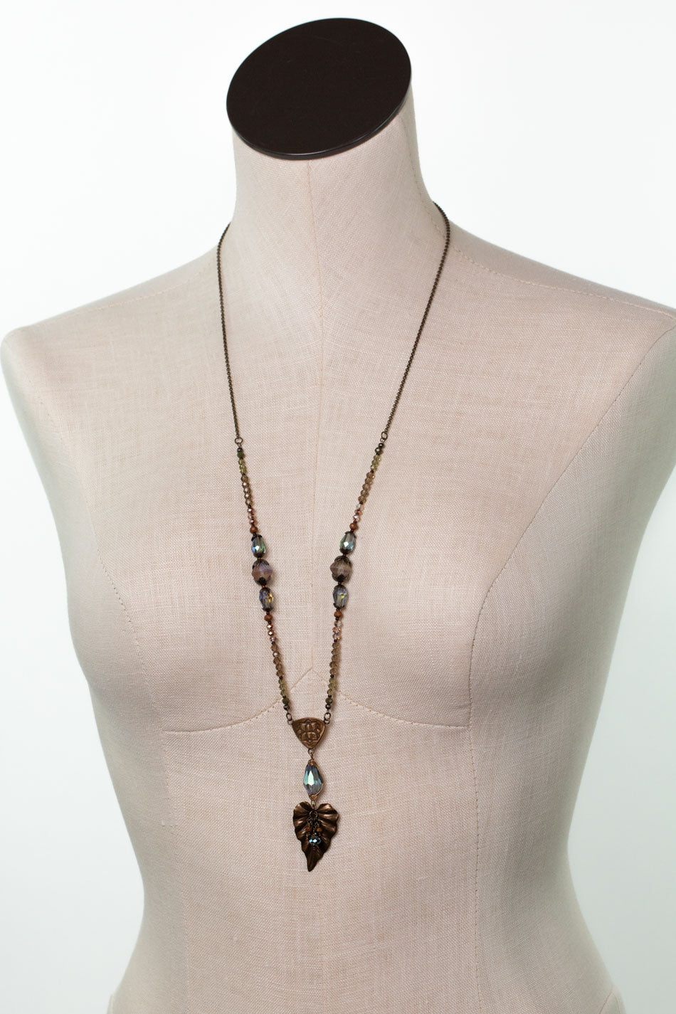 Copper Tides 19.5-21.5" Statement Necklace