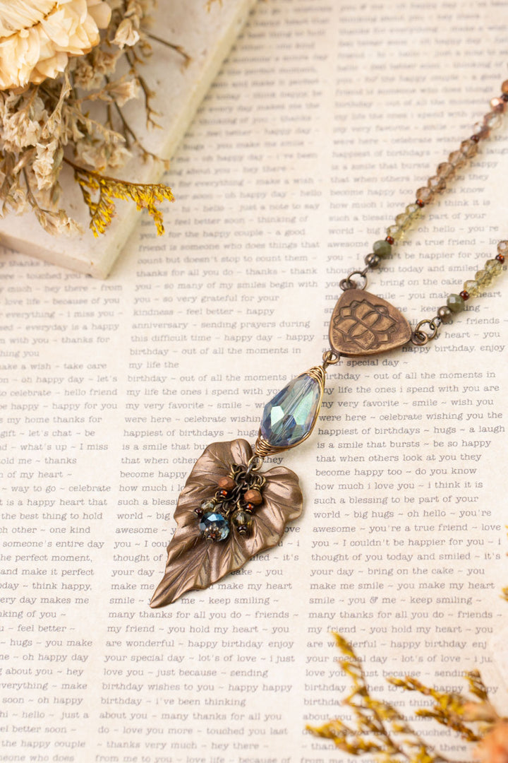 Copper Tides 19.5-21.5" Statement Necklace