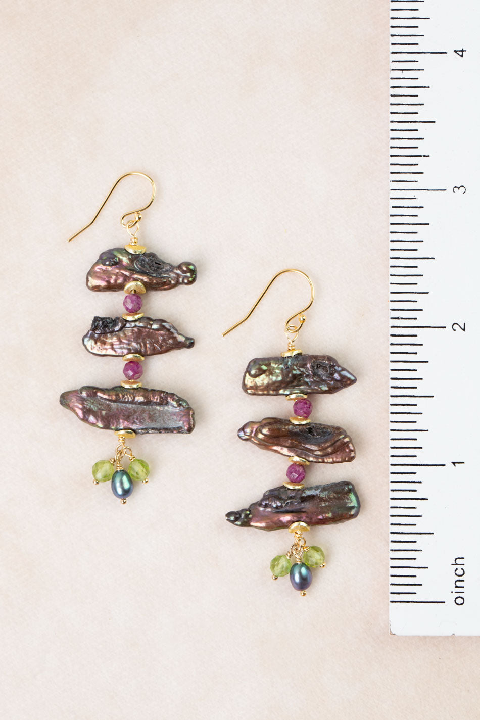 Persephone Freshwater Pearl Dangle Earrings