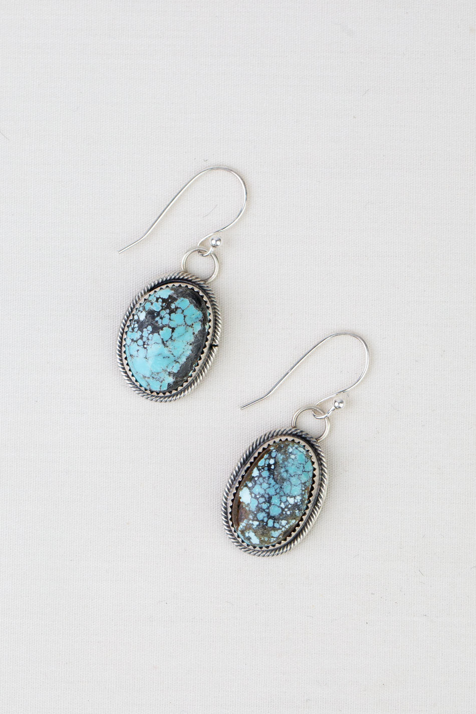 Native American Golden Hills Turquoise Earrings