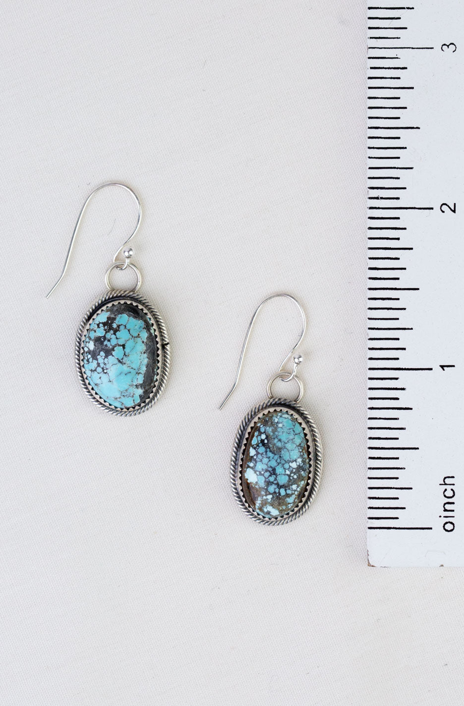 Native American Golden Hills Turquoise Earrings