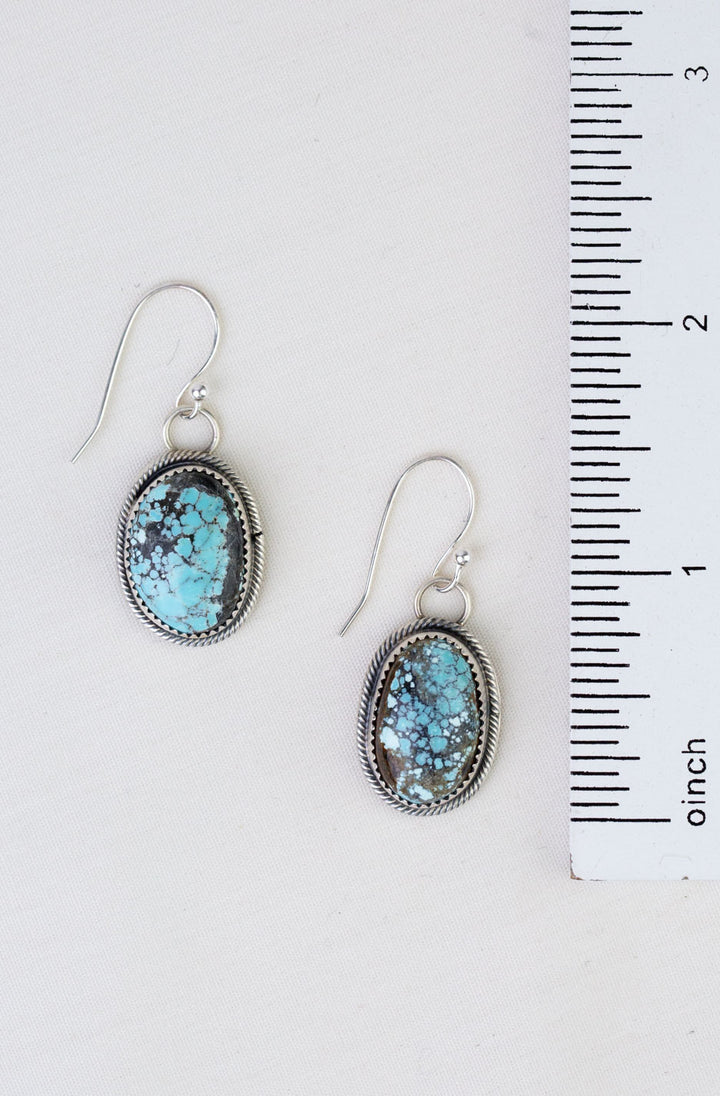 Native American Golden Hills Turquoise Earrings
