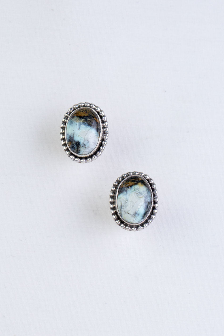 Native American Golden Hills Turquoise Earrings