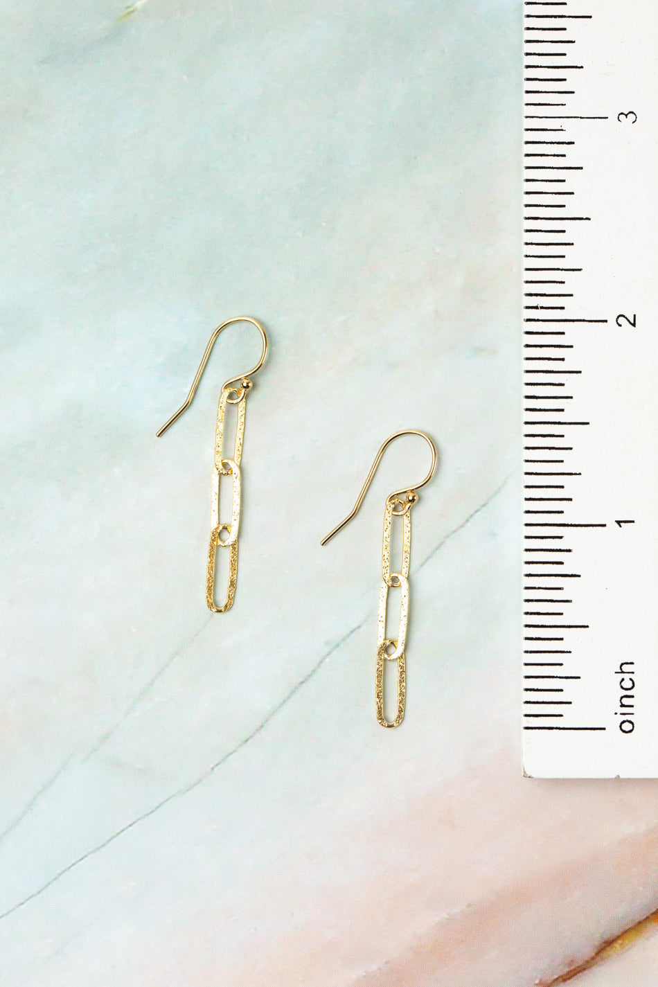 Ocean Waves Dangle Earrings