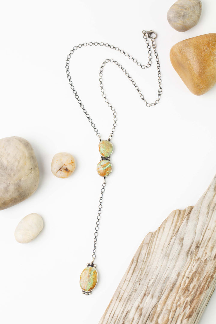 H. A. 19.5" Turquoise Statement Necklace