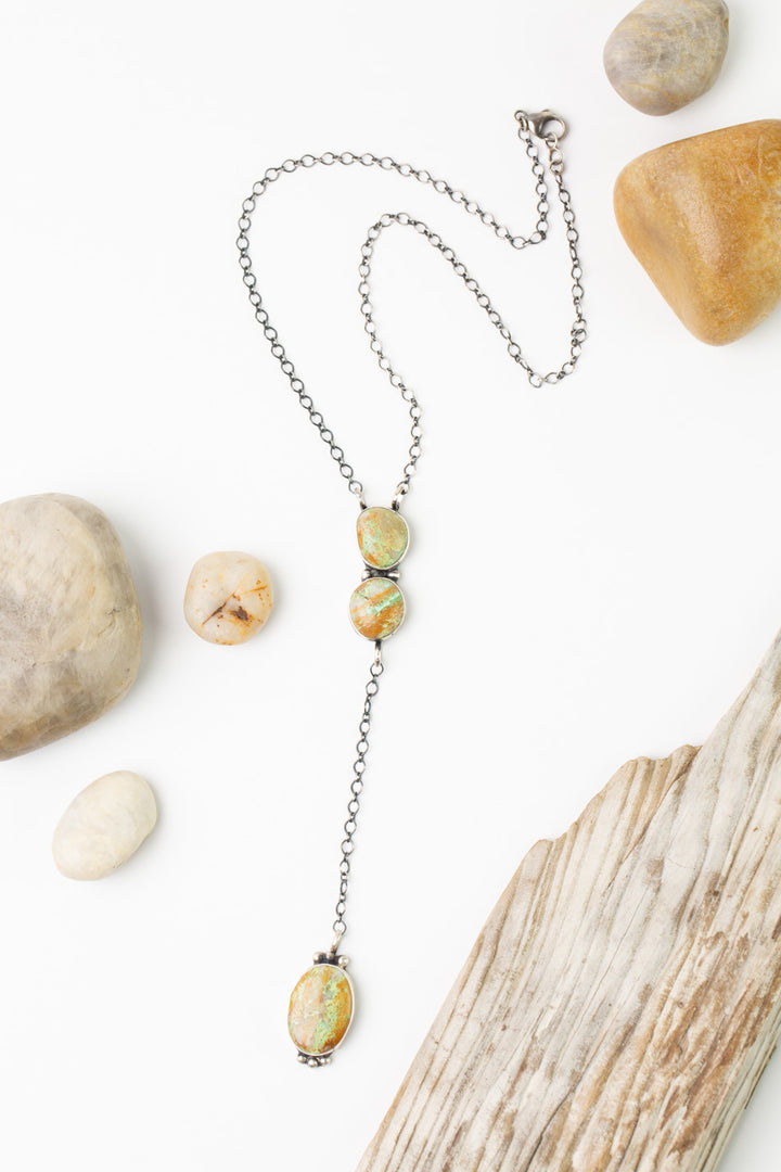 H. A. 19.5" Turquoise Statement Necklace