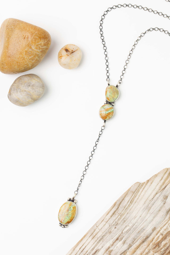 H. A. 19.5" Turquoise Statement Necklace