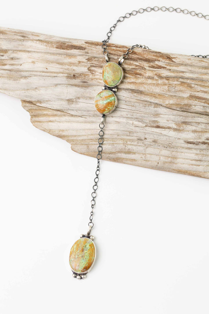 H. A. 19.5" Turquoise Statement Necklace