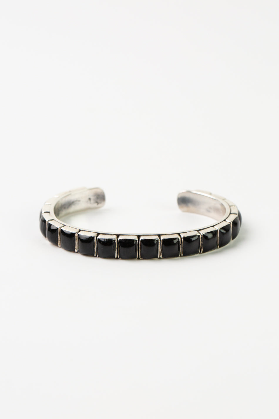 Native American 6.5" Onyx Simple Bracelet