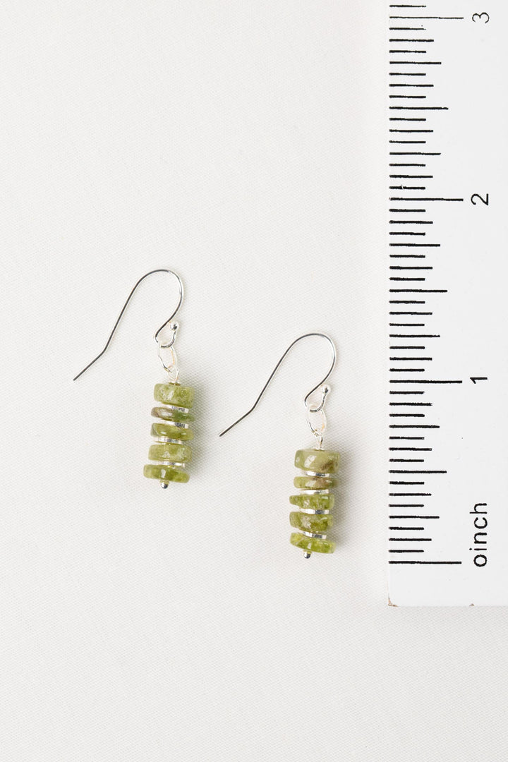 Primrose Grossular Garnet Simple Earrings