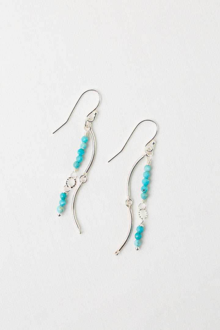 Primrose Turquoise Dangle Earrings