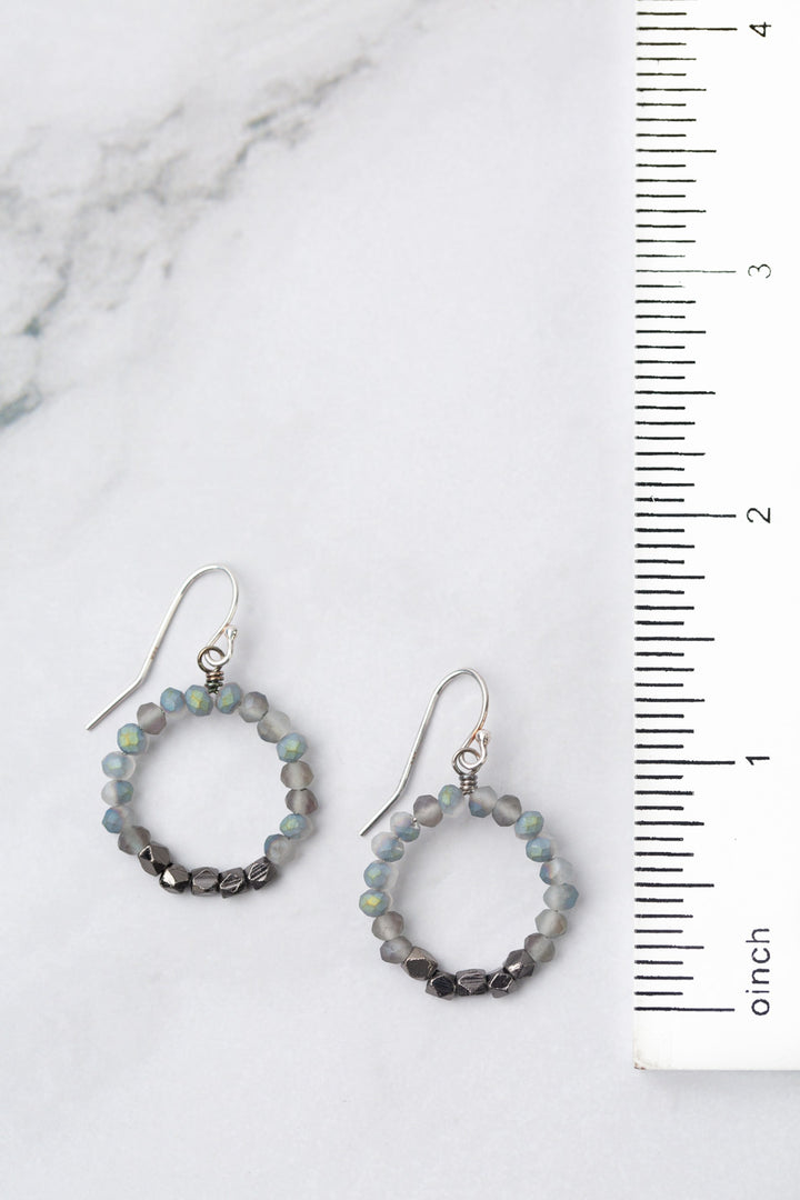 Reflections Crystal Hoop Earrings