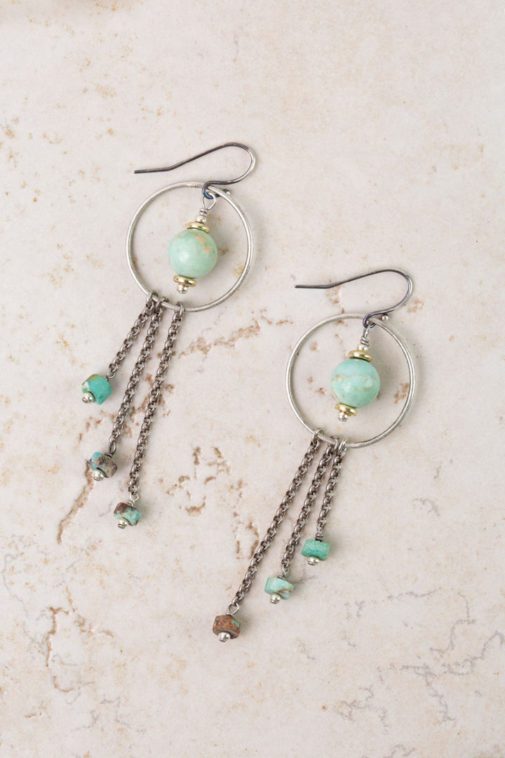 Remedy Amazonite Dangle Earrings