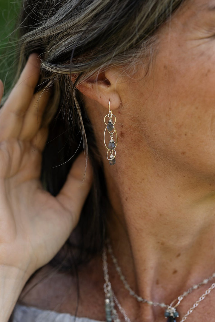 Resilience Labradorite Dangle Earrings