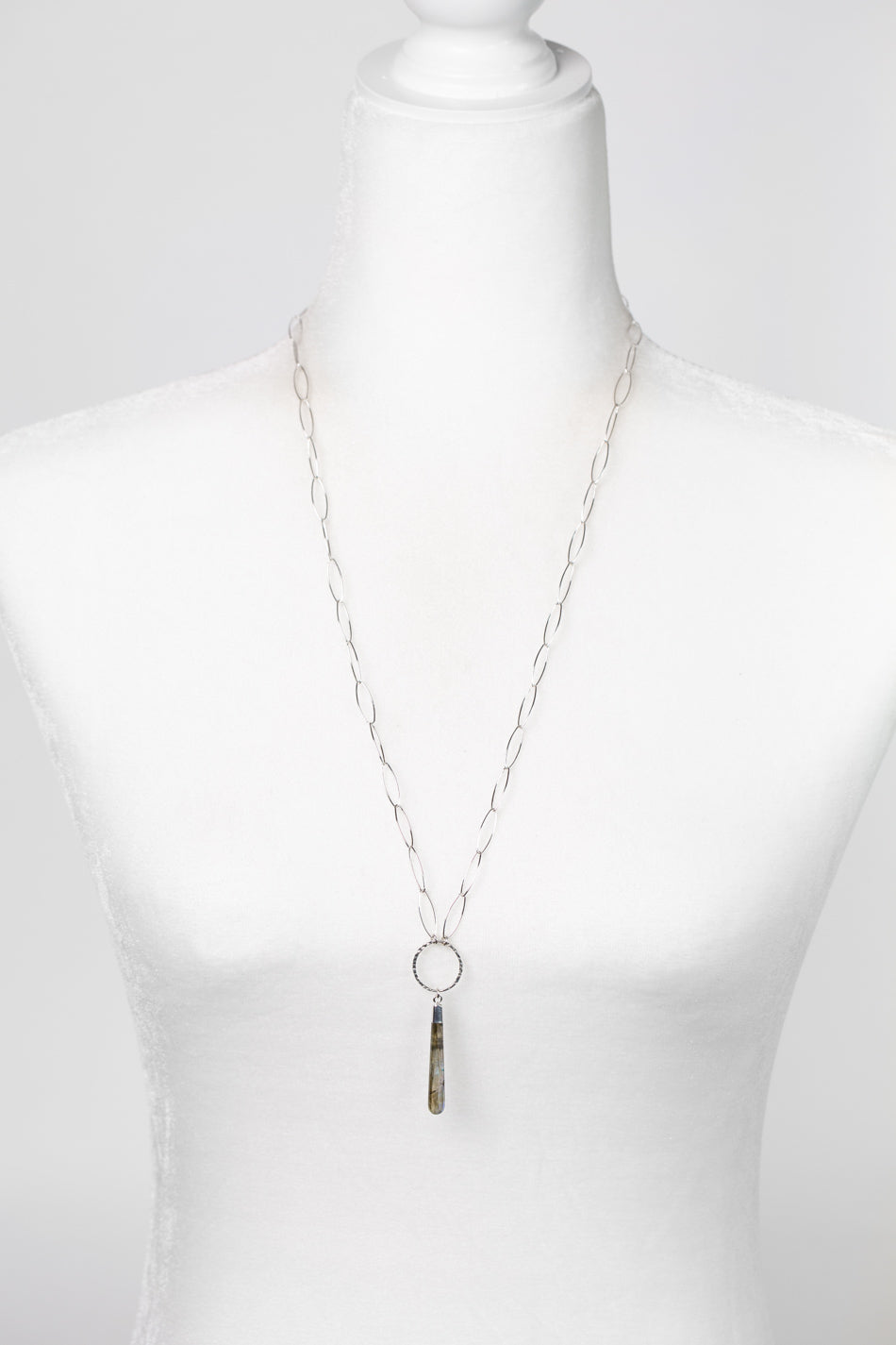 Resilience 26-28" Labradorite Simple Necklace