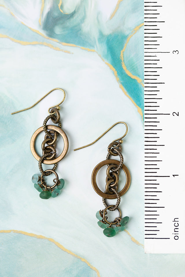 River Ridge Cluster Earrings