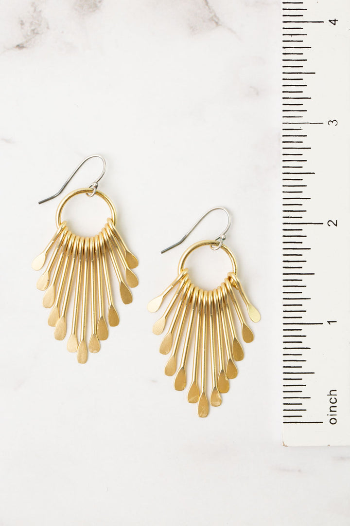 Silver & Gold Statement Earrings