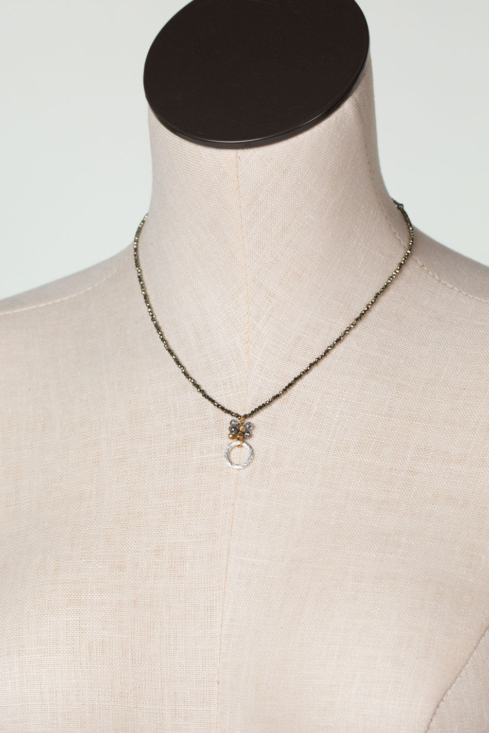Silver & Gold 15-17" Simple Necklace