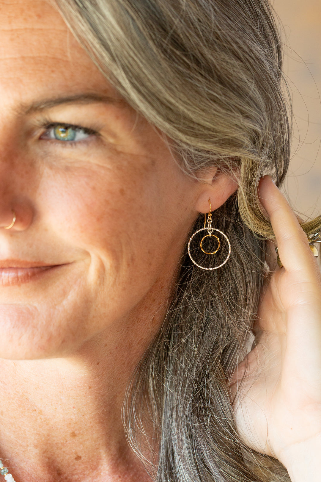 Serenity Hoop Earrings