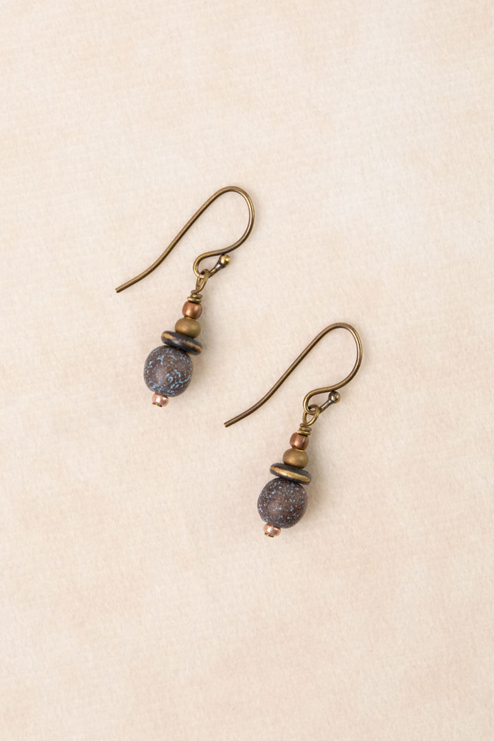 Storyteller Czech Glass Simple Earrings