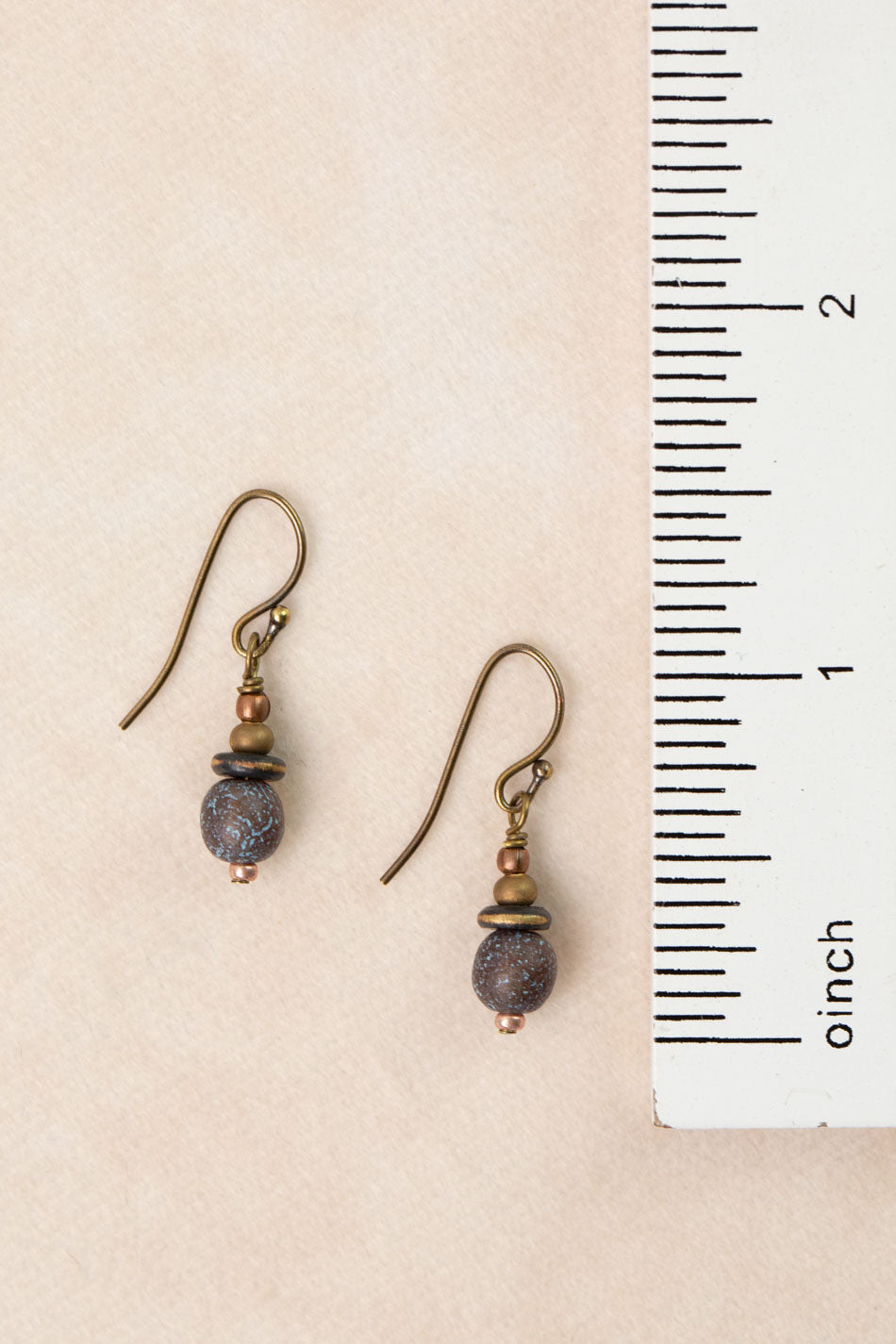 Storyteller Czech Glass Simple Earrings