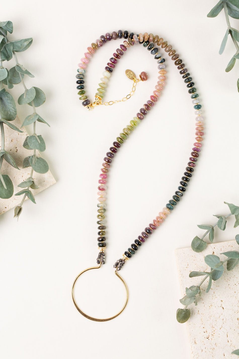 Tourmaline 23.75-25.75" Necklace