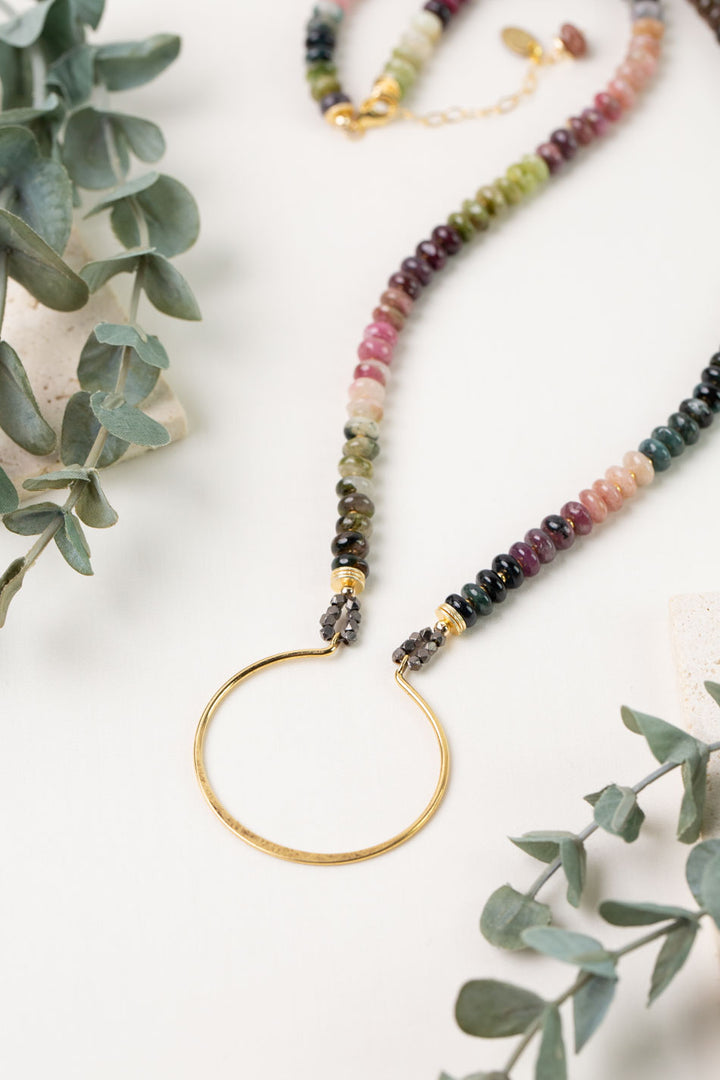 Tourmaline 23.75-25.75" Necklace
