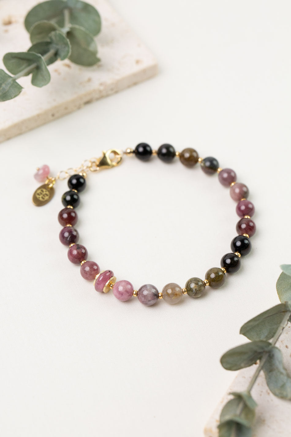 Tourmaline 7.5-8.5" Simple Bracelet