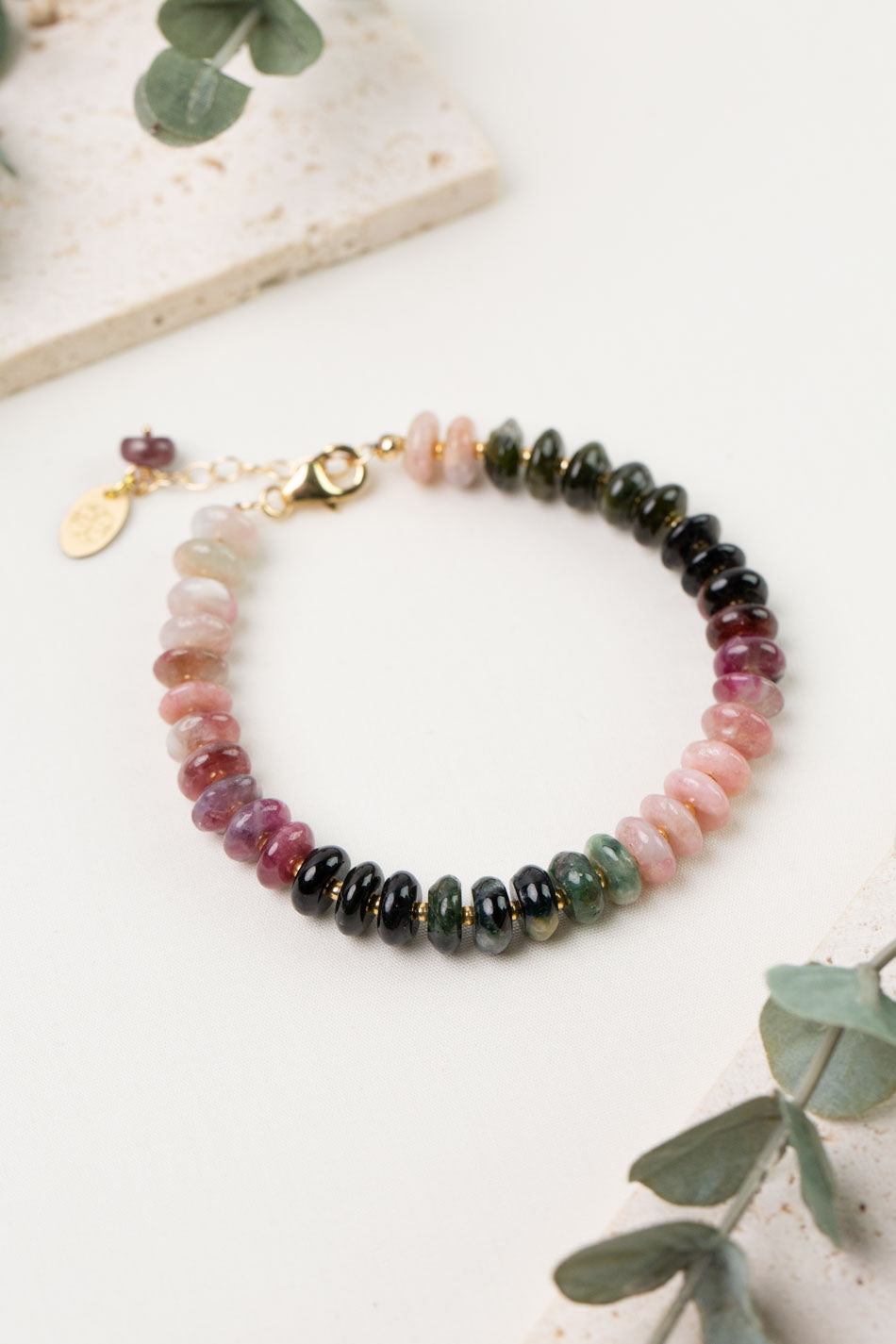 Tourmaline 7.5-8.5" Simple Bracelet