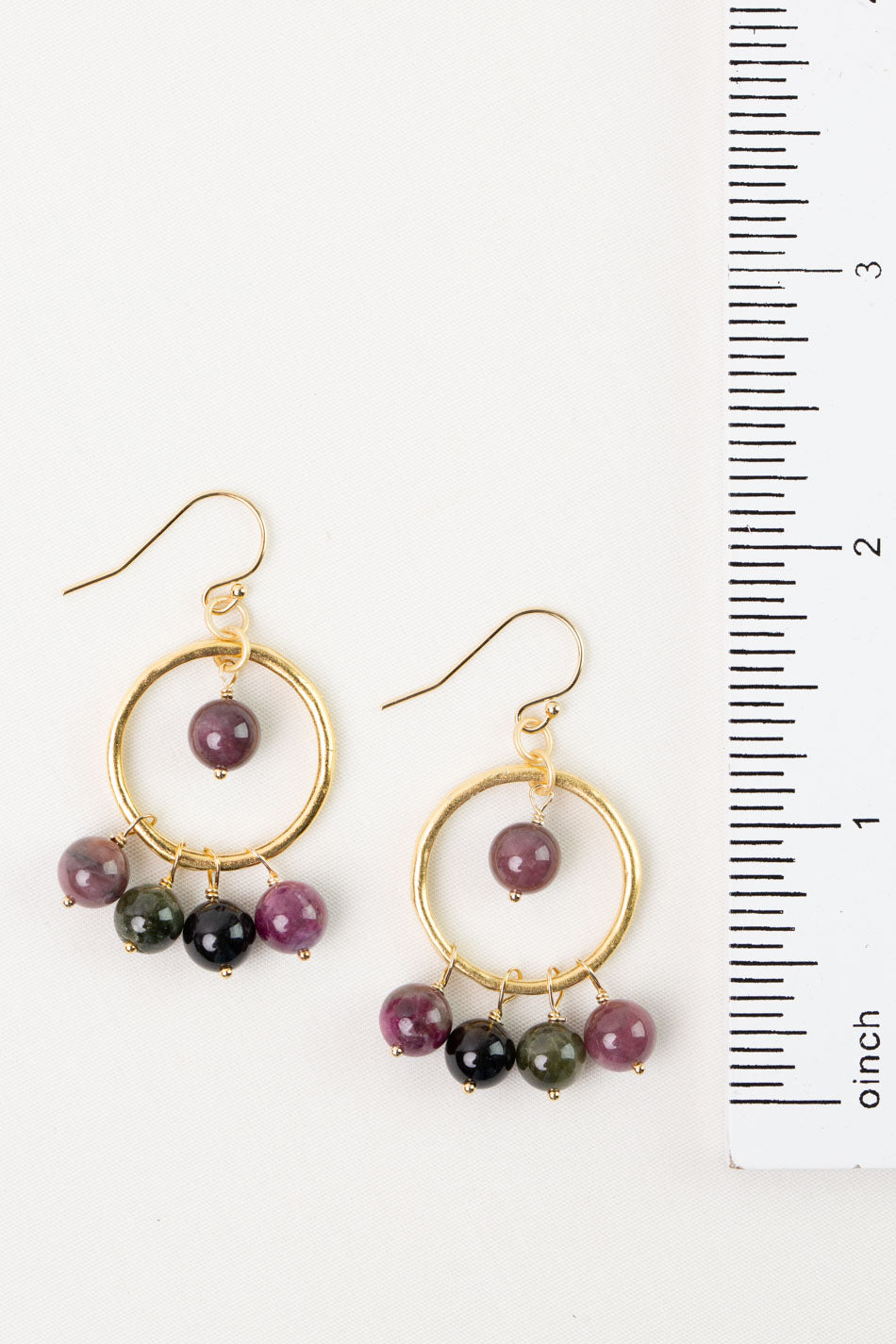 Tourmaline Dangle Earrings