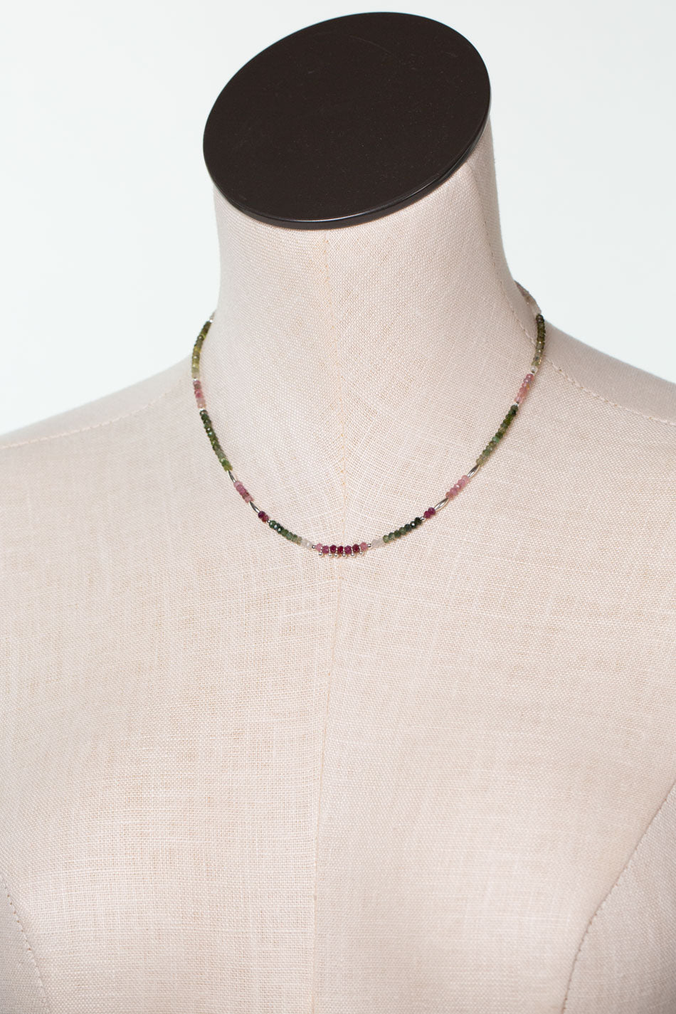 Tourmaline 15-17" Simple Necklace