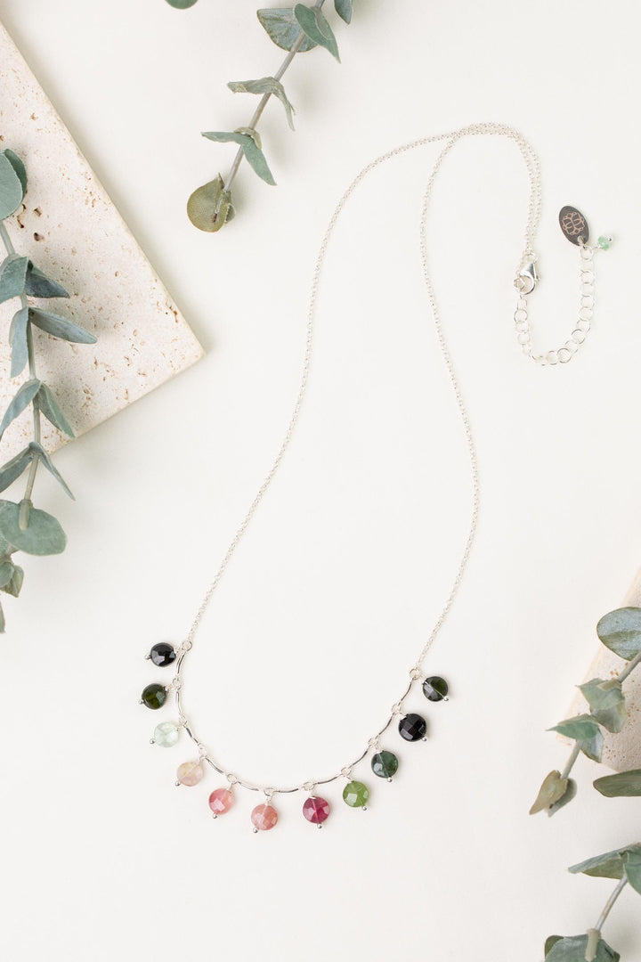 Tourmaline 18.5-20.5" Simple Necklace