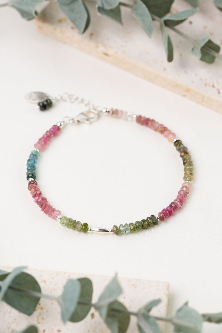 Tourmaline 7.5-8.5" Simple Bracelet