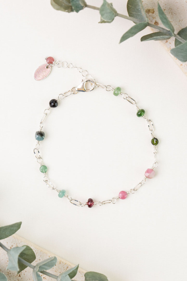 Tourmaline 7.5-8.5" Simple Bracelet
