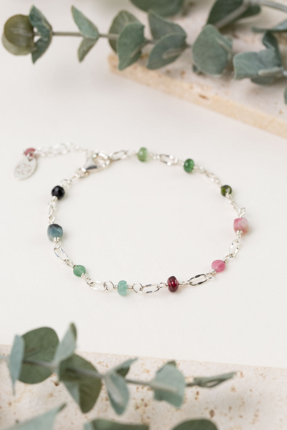 Tourmaline 7.5-8.5" Simple Bracelet