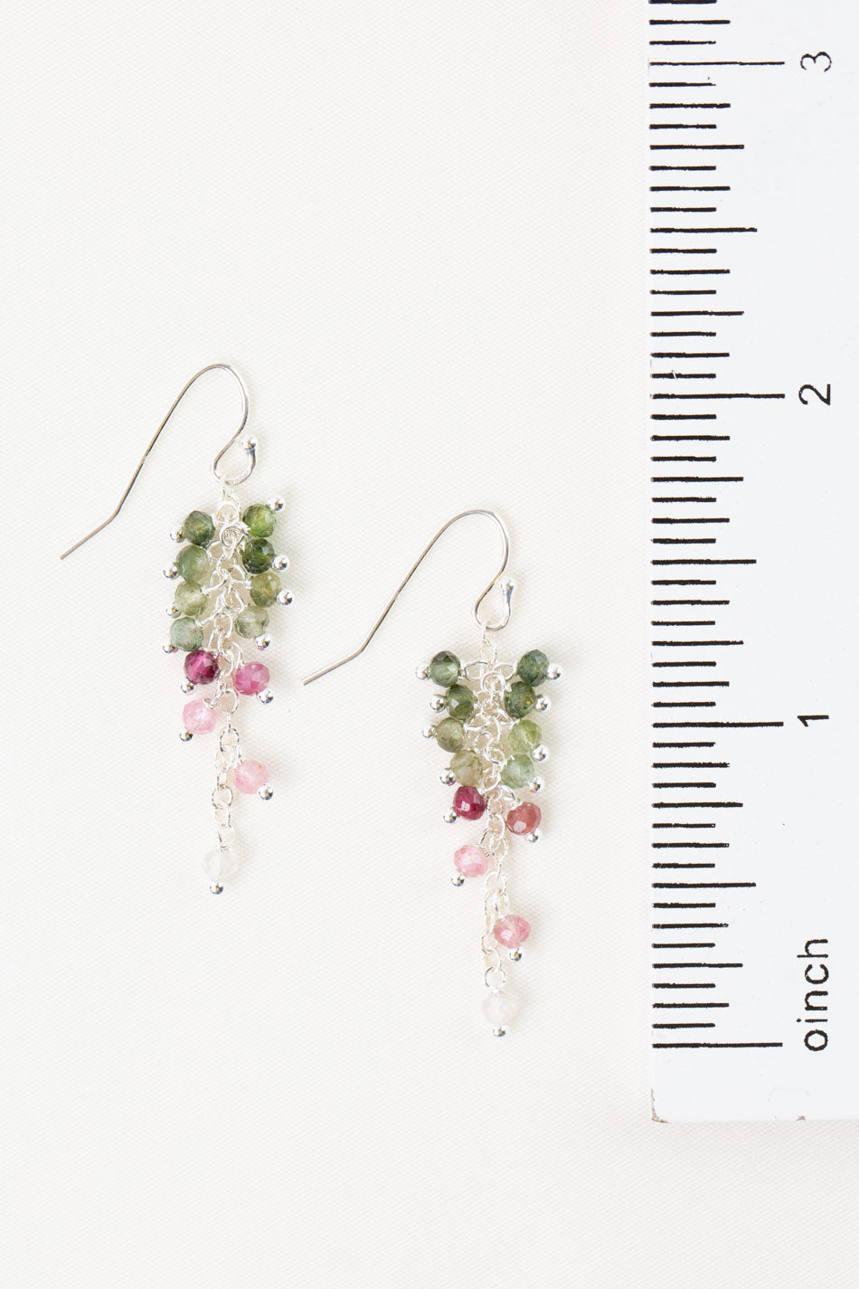 Tourmaline Cluster Earrings