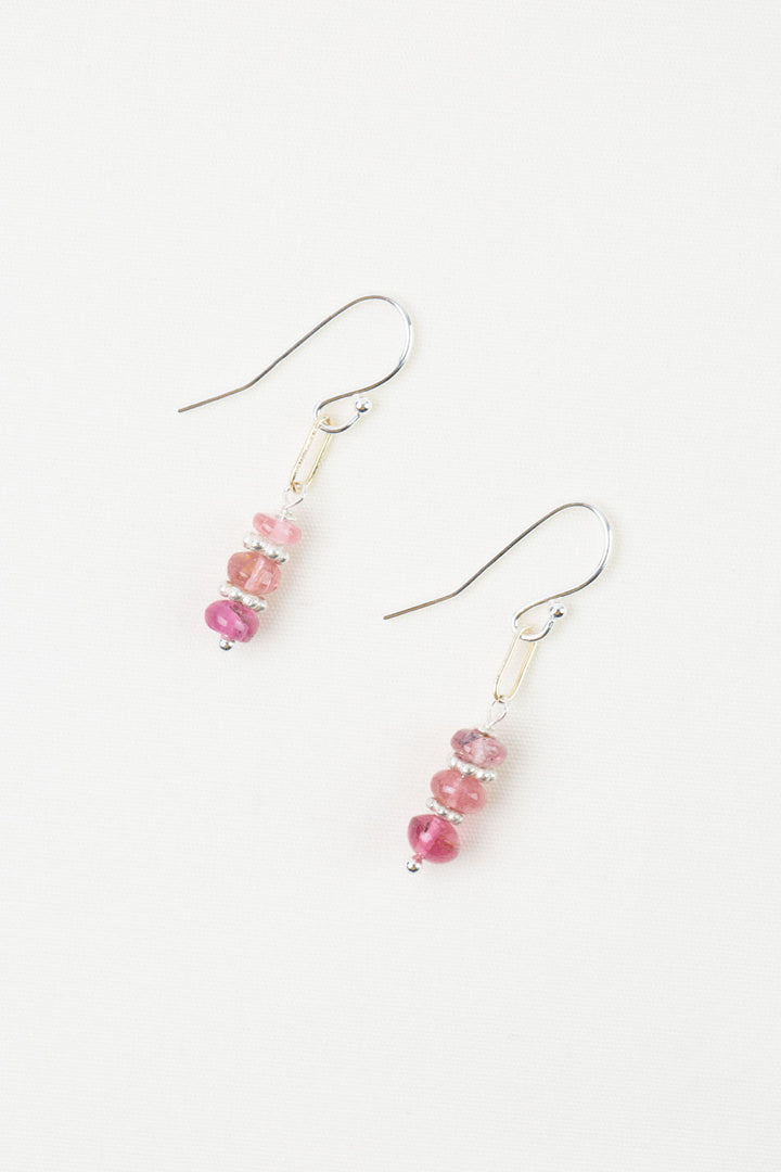 Tourmaline Simple Earrings