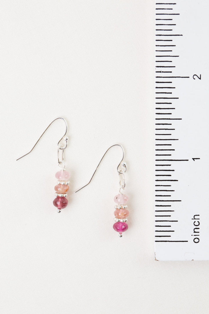 Tourmaline Simple Earrings