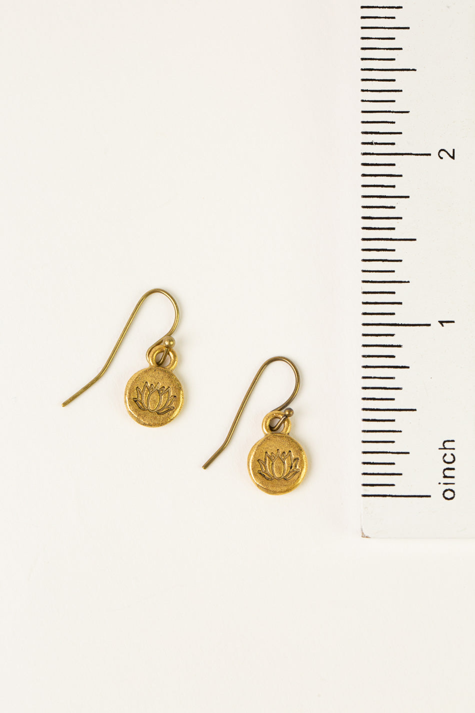 Transcend Lotus Simple Earrings